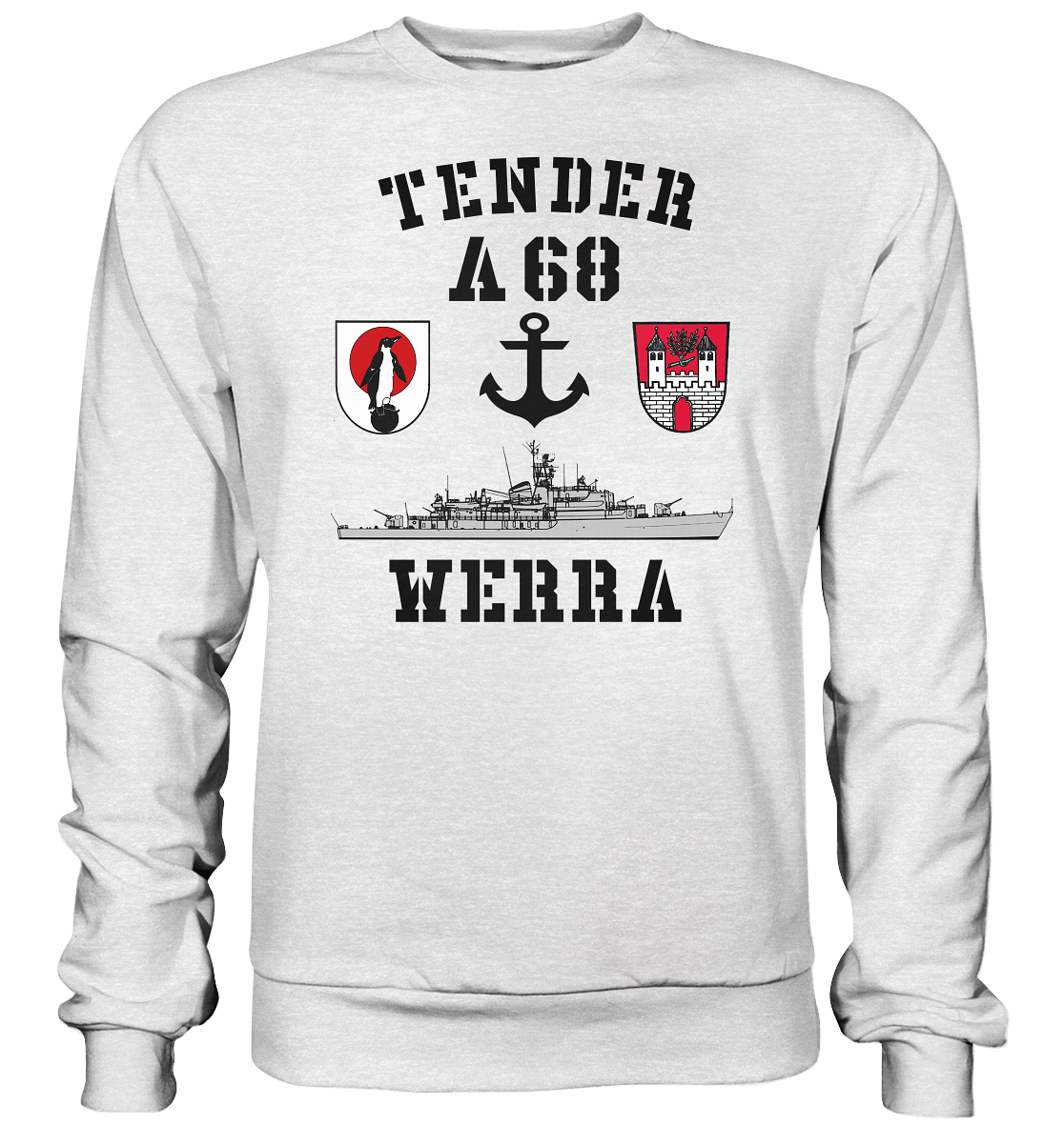 Tender A68 WERRA 6.MSG Anker - Premium Sweatshirt