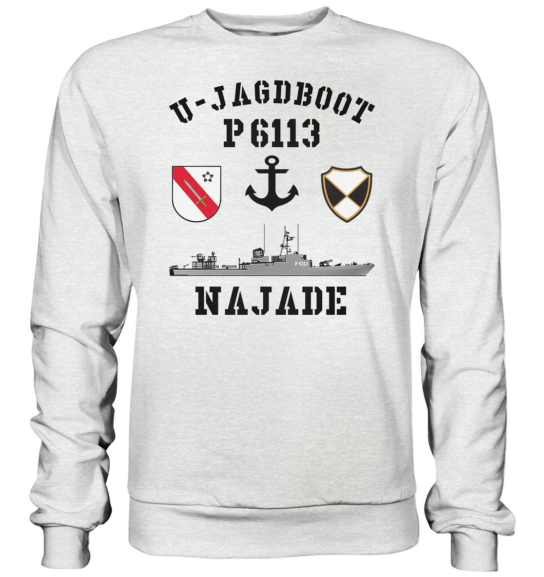 U-Jagdboot P6113 NAJADE Anker - Premium Sweatshirt