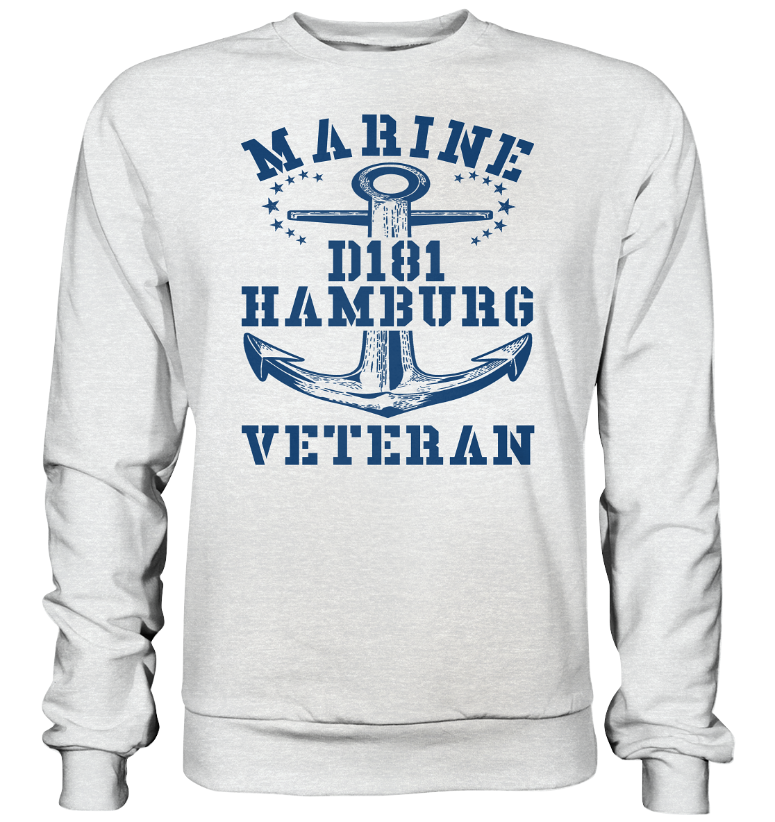 Zerstörer D181 HAMBURG Marine Veteran - Premium Sweatshirt