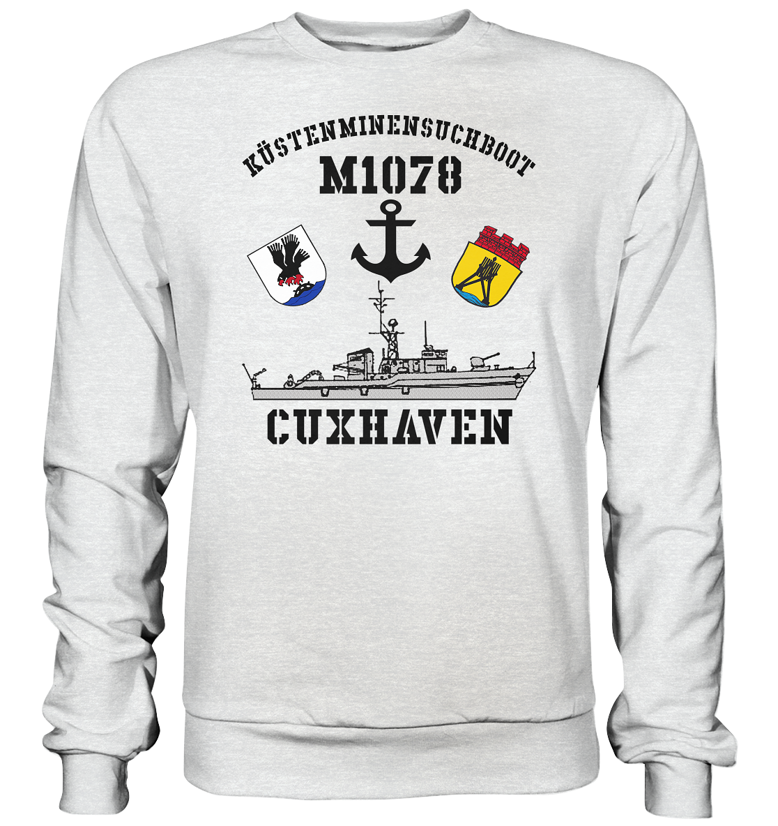 KM-Boot M1078 CUXHAVEN - Premium Sweatshirt