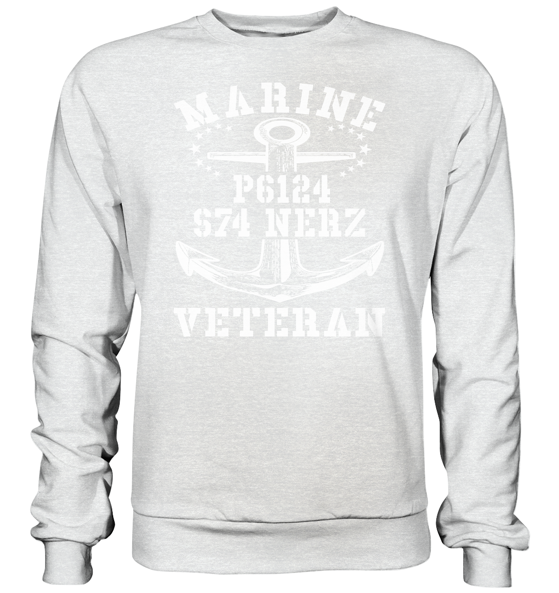 FK-Schnellboot P6124 NERZ Marine Veteran - Premium Sweatshirt