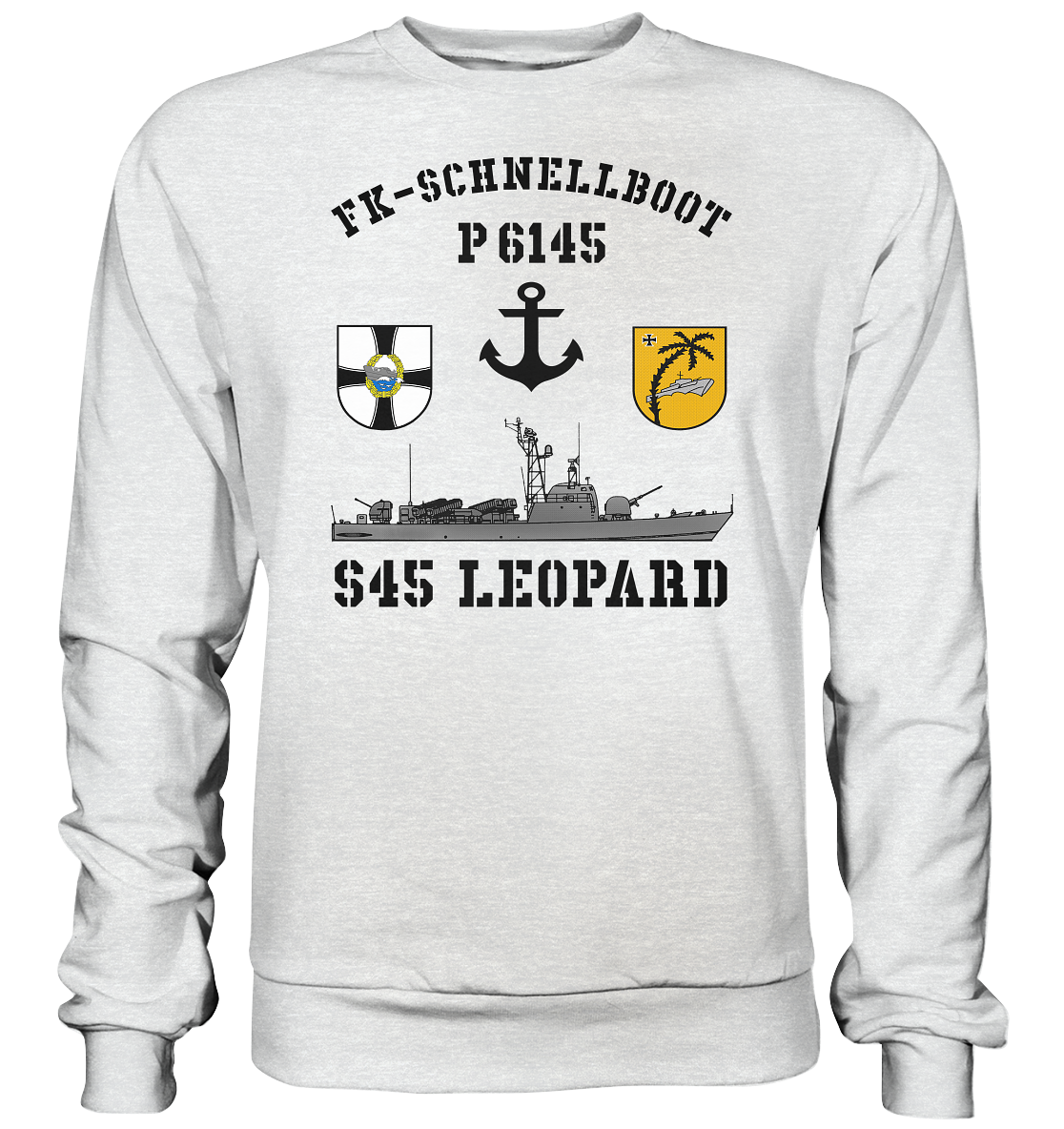 P6145 S45 LEOPARD - Premium Sweatshirt