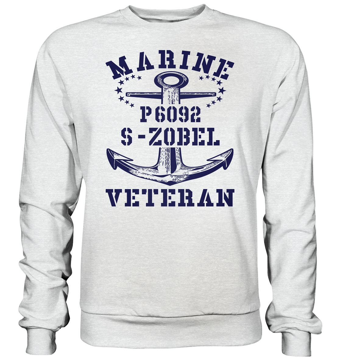 P6092 S-ZOBEL Marine Veteran - Premium Sweatshirt