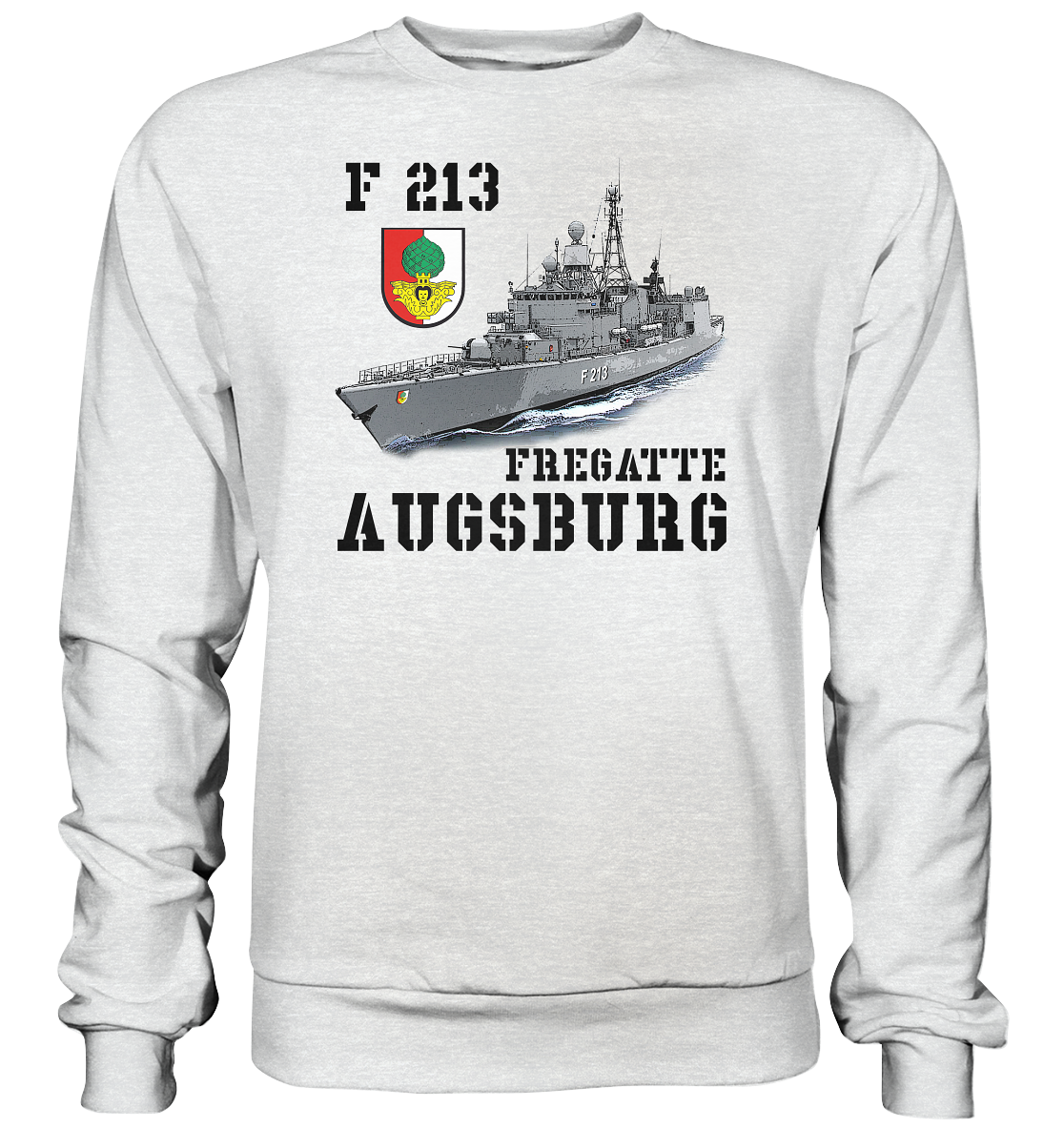 F213 Fregatte AUGSBURG - Premium Sweatshirt