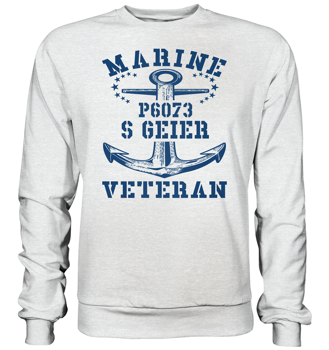 P6073 S GEIER Marine Veteran - Premium Sweatshirt