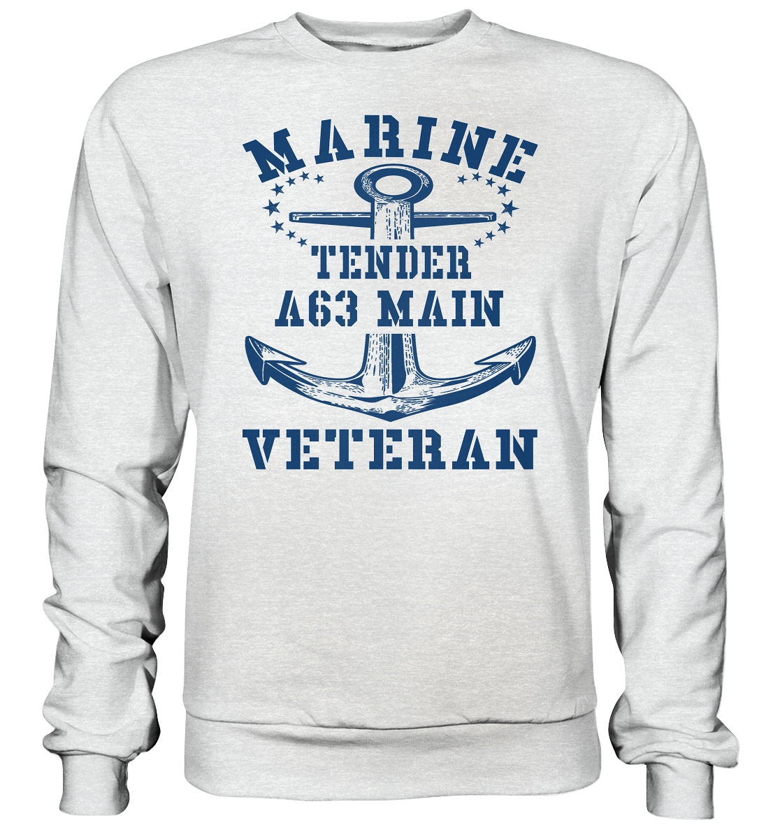 Tender A63 MAIN Marine Veteran - Premium Sweatshirt