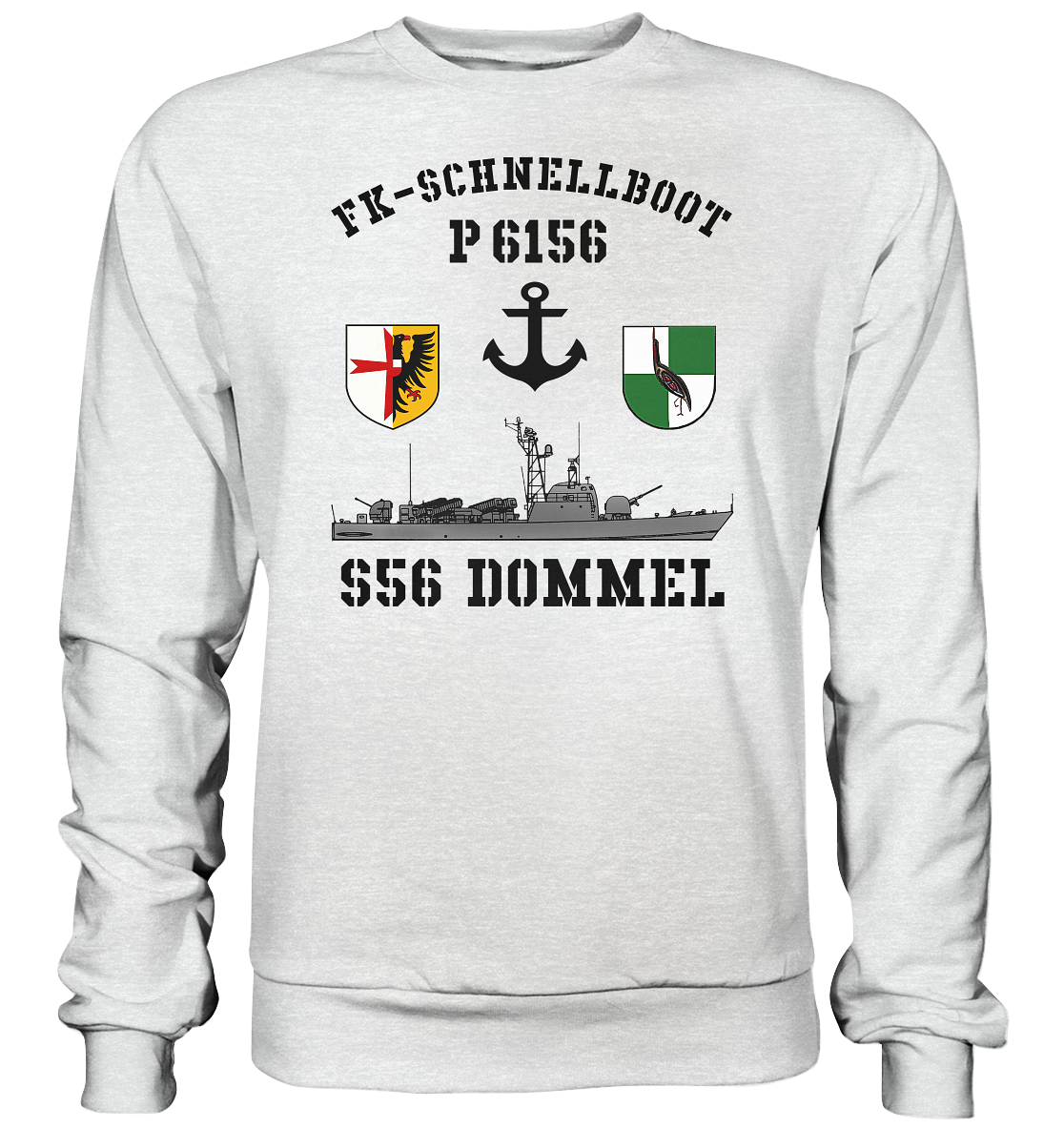 FK-Schnellboot P6156 DOMMEL Anker - Premium Sweatshirt