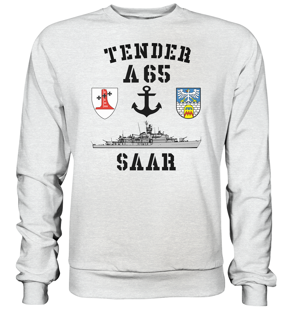 Tender A65 SAAR 1.MSG ANKER  - Premium Sweatshirt