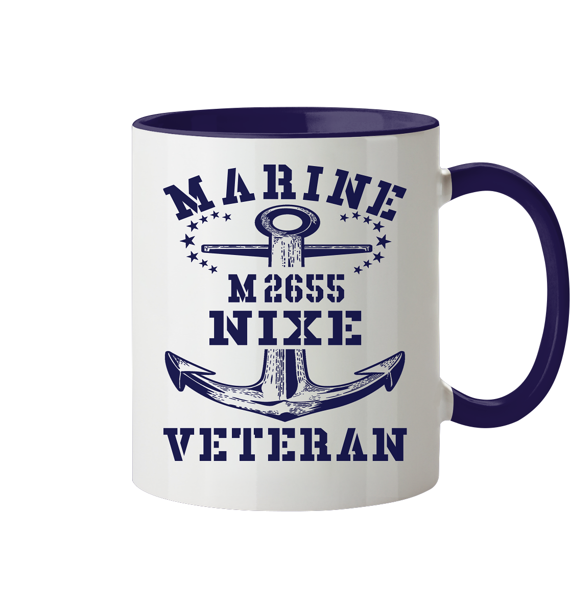 BiMi M2655 NIXE Marine Veteran - Tasse zweifarbig