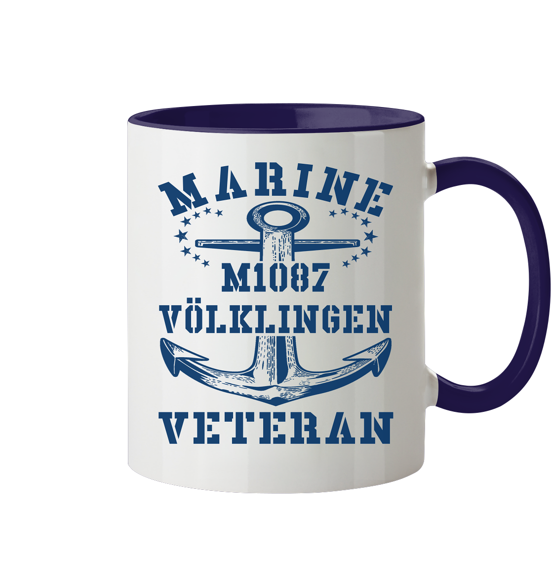 Marine Veteran M1087 VÖLKLINGEN - Tasse zweifarbig