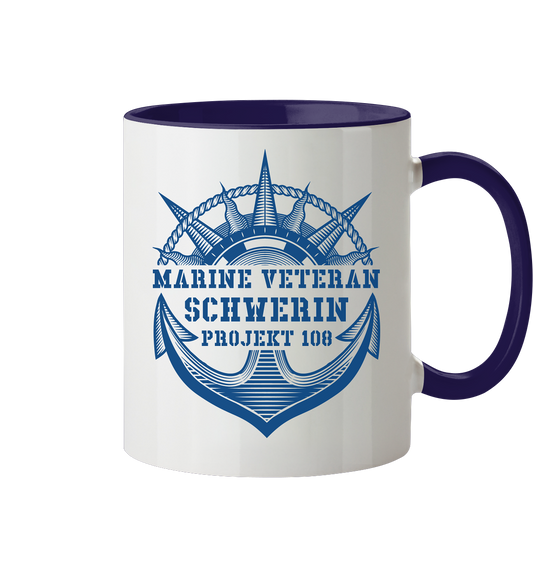 Projekt 108 SCHWERIN Marine Veteran - Tasse zweifarbig