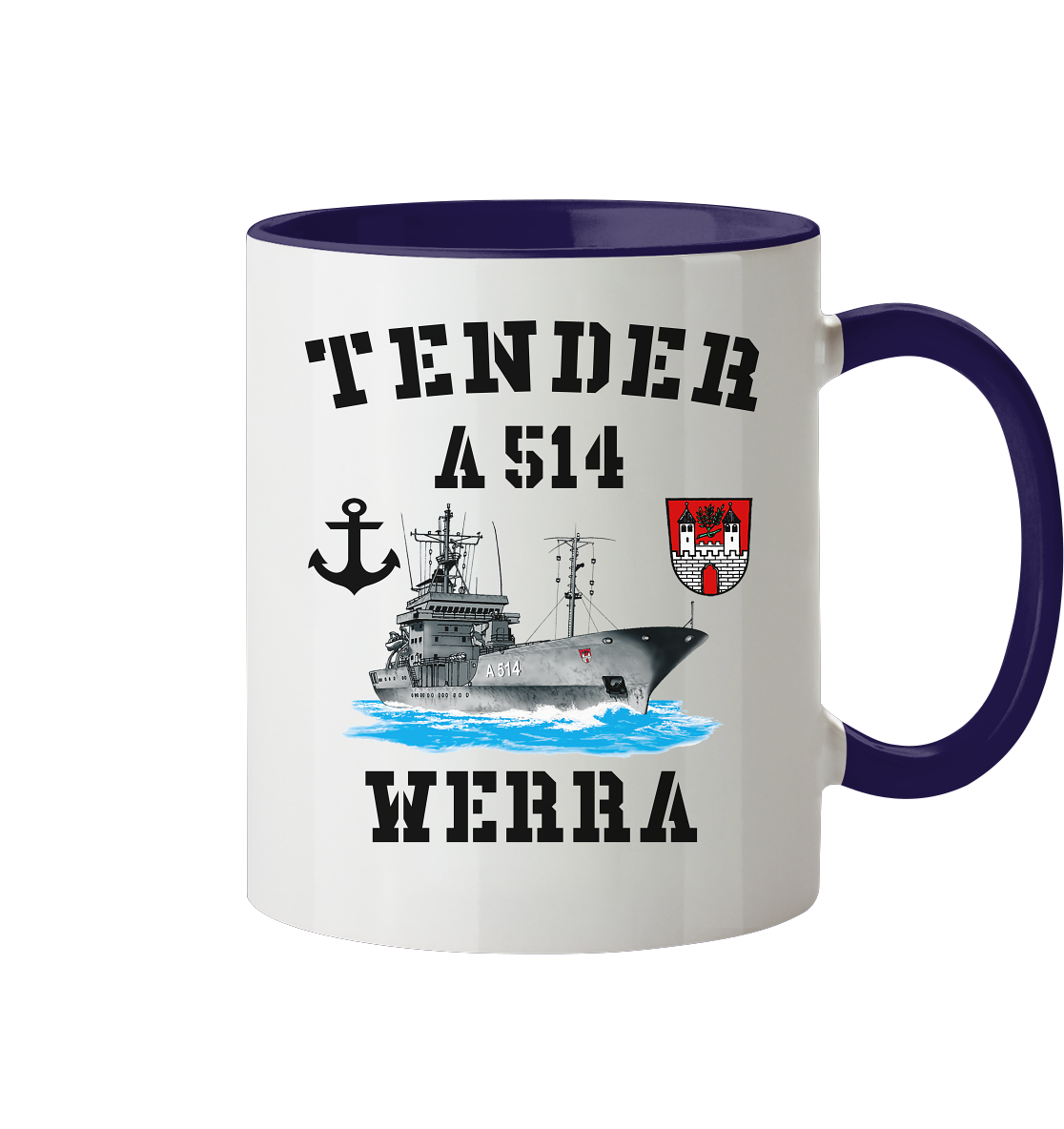 Tender A514 WERRA Anker - Tasse zweifarbig