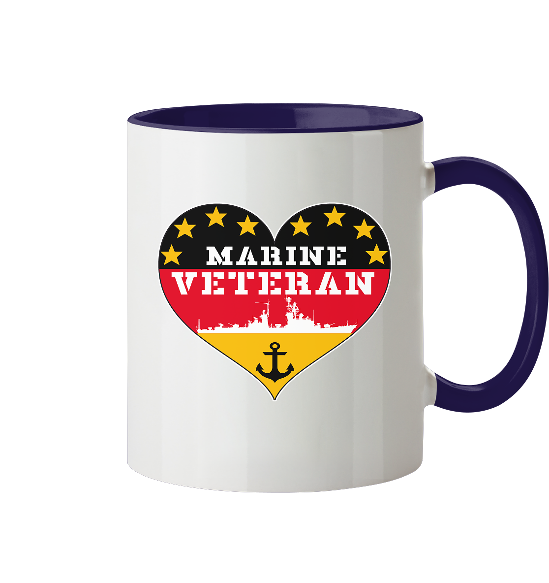 MARINE Veteran DDG - Tasse zweifarbig