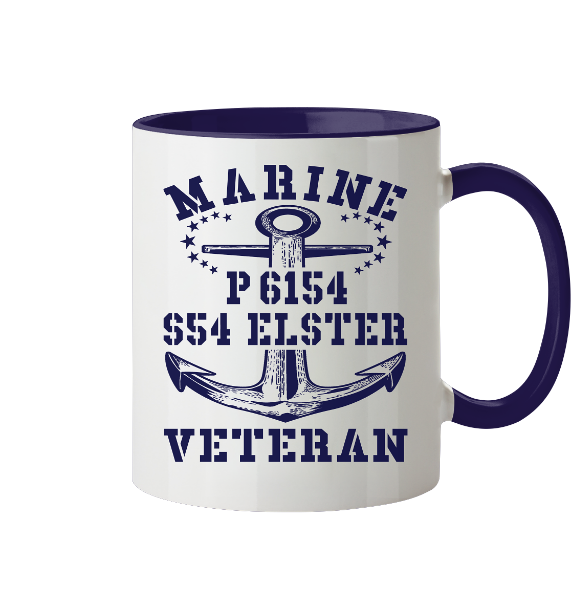 P6154 S54 ELSTER Marine Veteran - Tasse zweifarbig