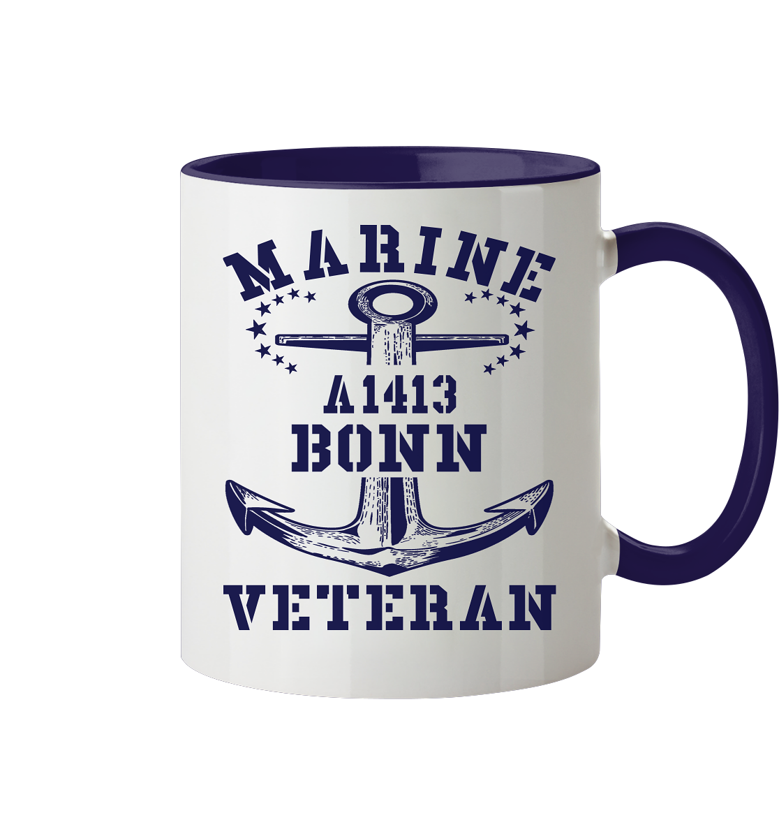 EGV A1413 BONN Marine Veteran - Tasse zweifarbig