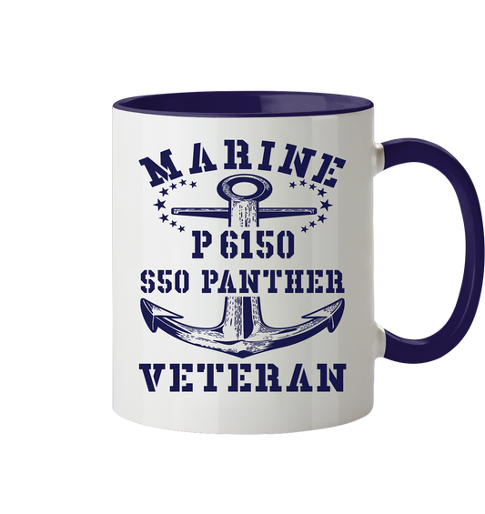P6150 S50 PANTHER Marine Veteran - Tasse zweifarbig
