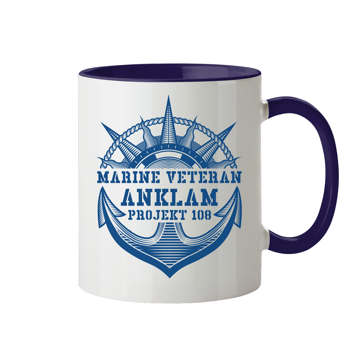 Projekt 108 ANKLAM Marine Veteran - Tasse zweifarbig