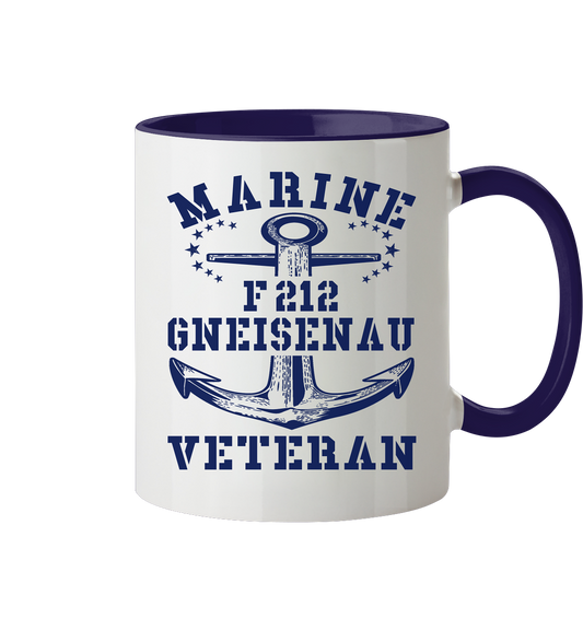 Schulfregatte F212 GNEISENAU - Tasse zweifarbig