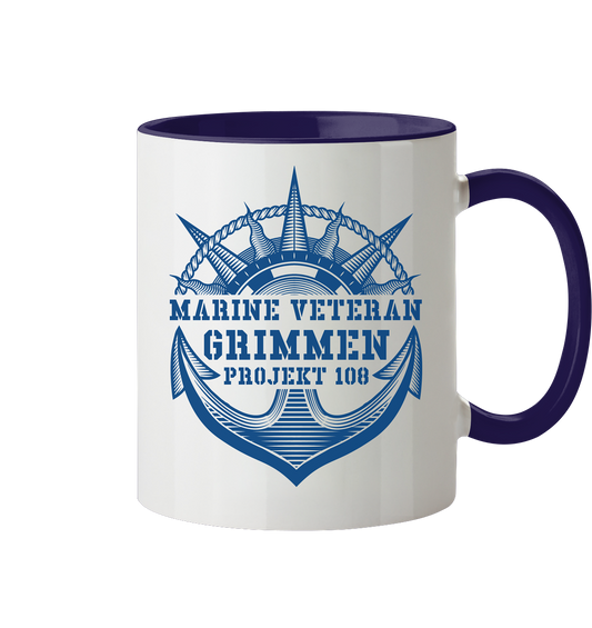 Projekt 108 GRIMMEN Marine Veteran - Tasse zweifarbig