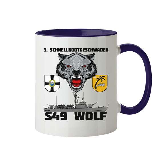 S49 WOLF - Tasse zweifarbig