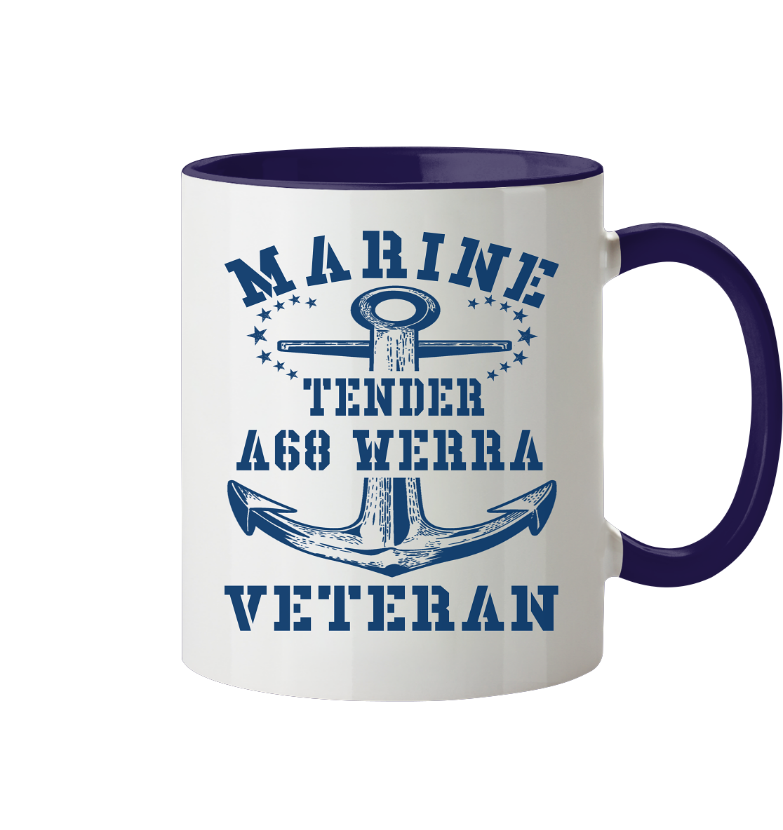 Tender A68 WERRA Marine Veteran - Tasse zweifarbig
