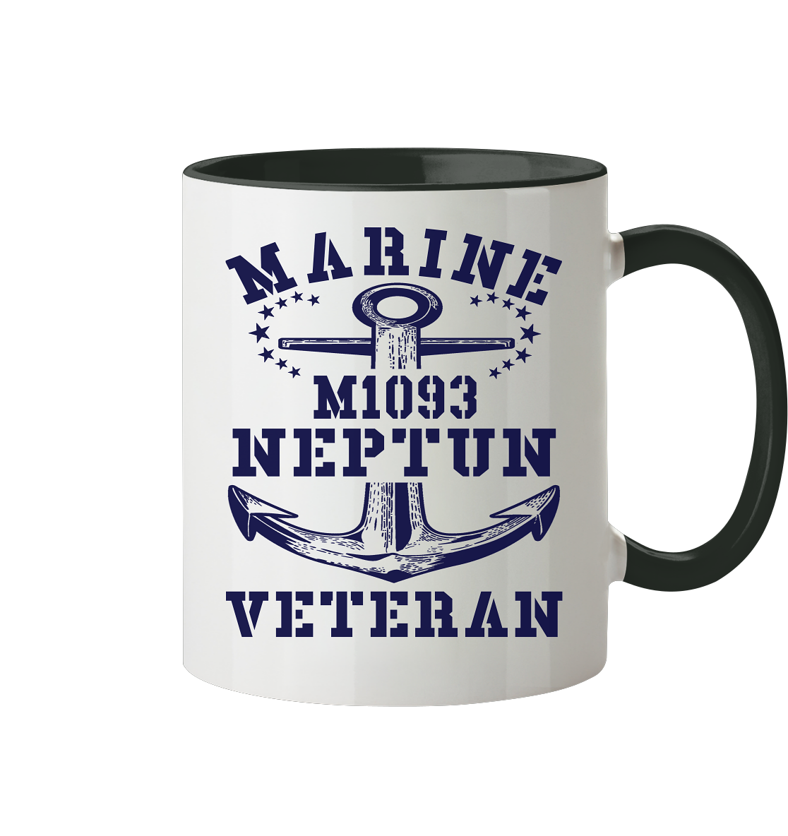 SM-Boot M1093 NEPTUN Marine Veteran  - Tasse zweifarbig