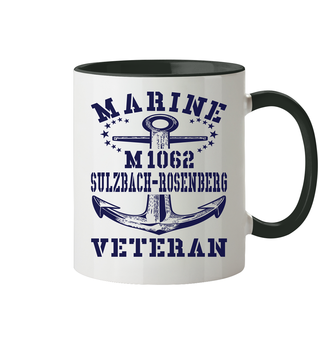 Mij.-Boot M1062 SULZBACH-ROSENBERG Marine Veteran - Tasse zweifarbig
