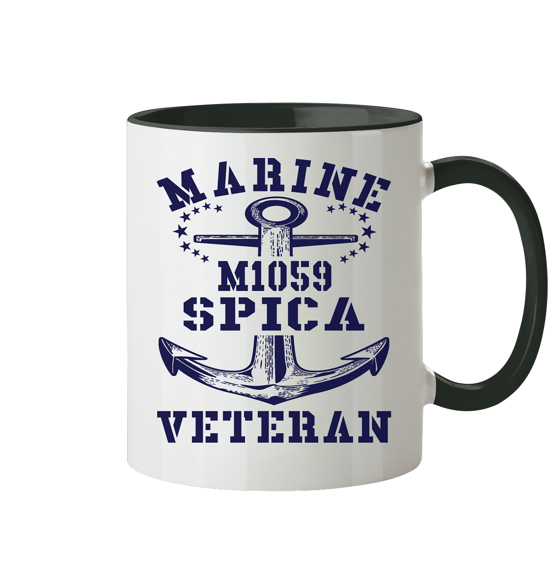 SM-Boot M1059 SPICA Marine Veteran - Tasse zweifarbig