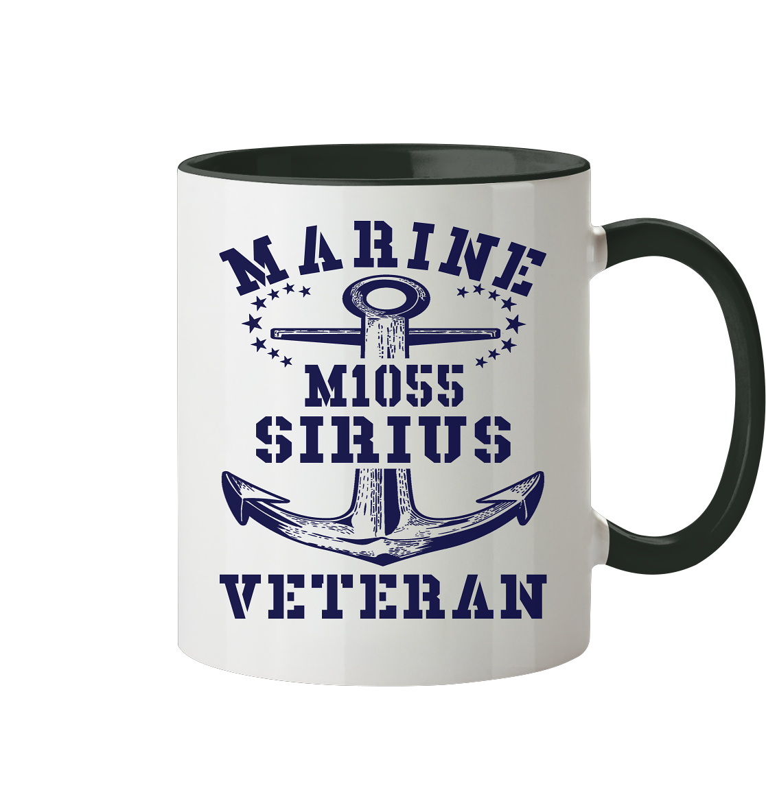 SM-Boot M1055 SIRIUS Marine Veteran - Tasse zweifarbig