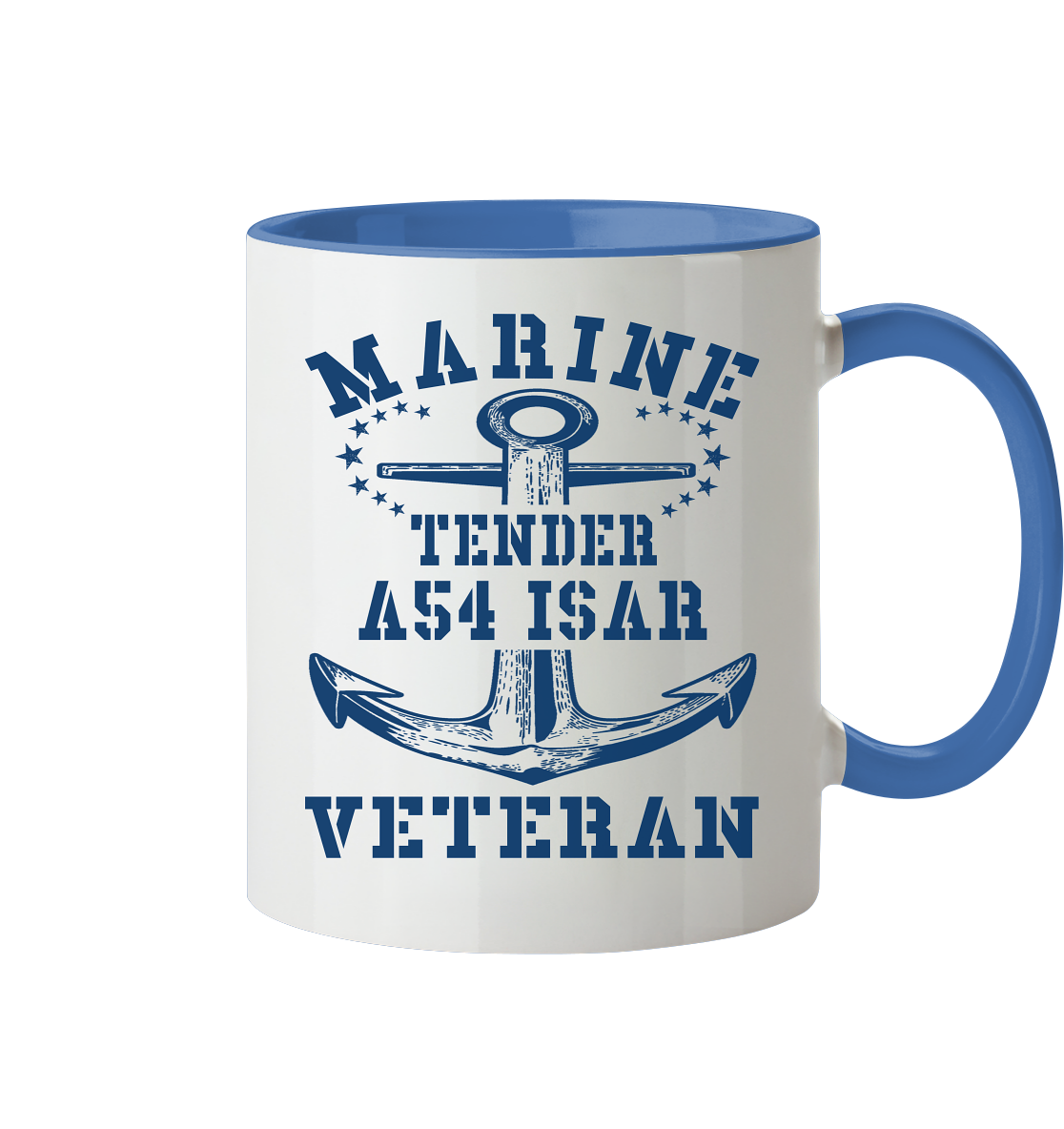 Tender A54 ISAR Marine Veteran  - Tasse zweifarbig