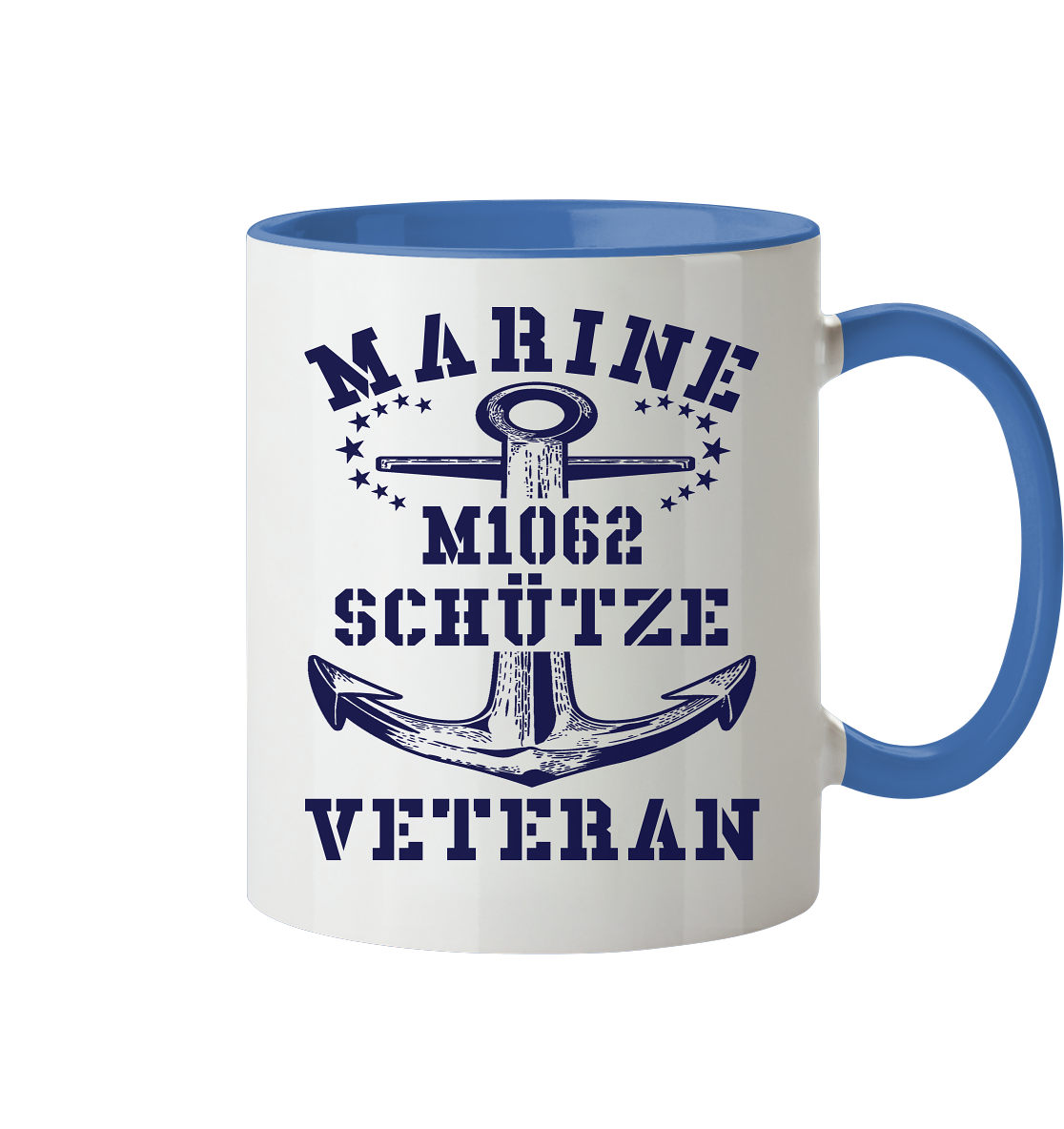 SM-Boot M1062 SCHÜTZE Marine Veteran - Tasse zweifarbig