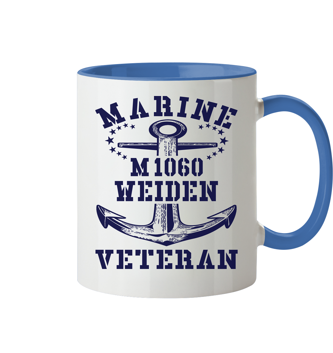 Mij.-Boot M1060 WEIDEN Marine Veteran - Tasse zweifarbig