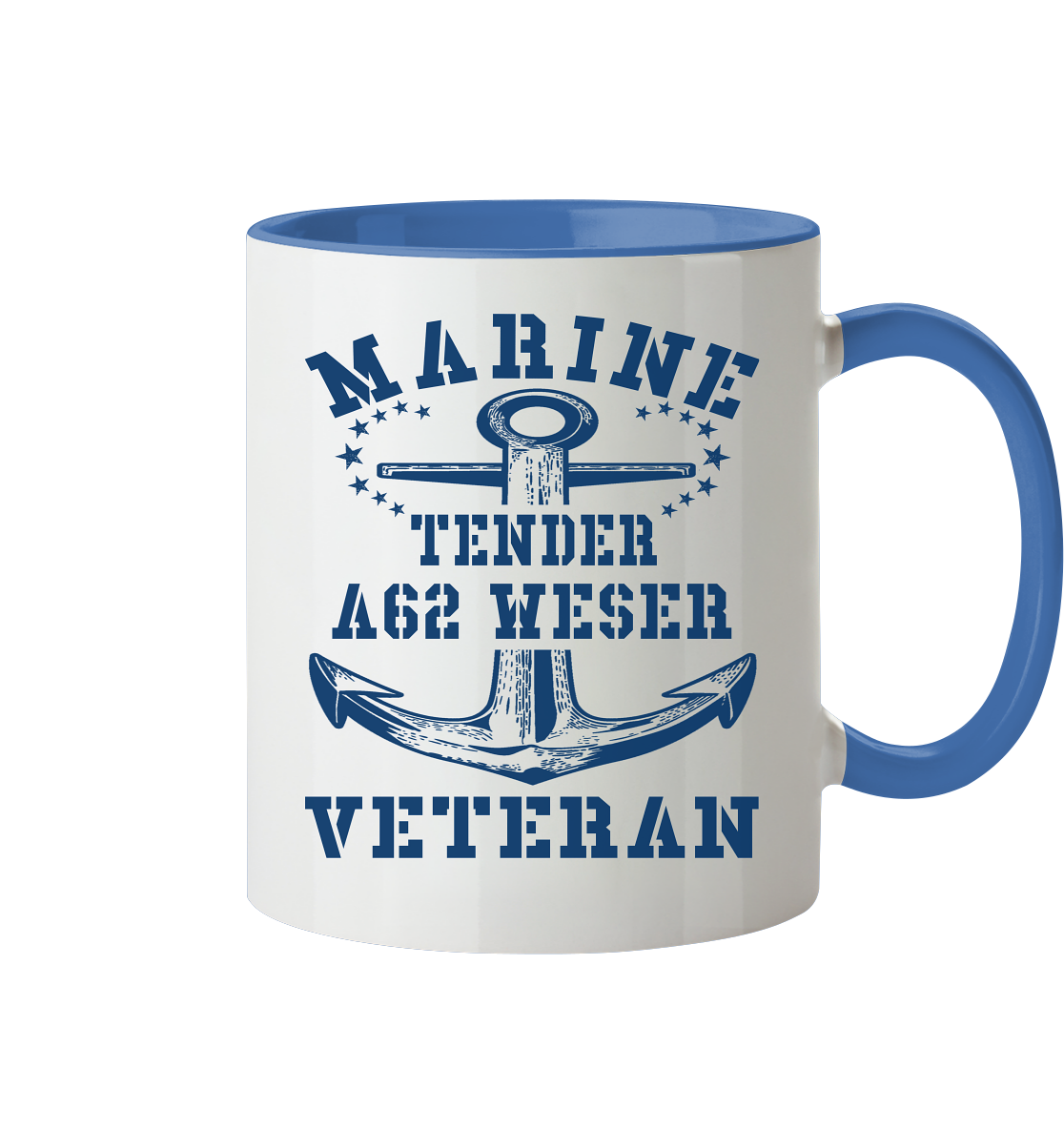 Tender A62 Weser Marine Veteran - Tasse zweifarbig