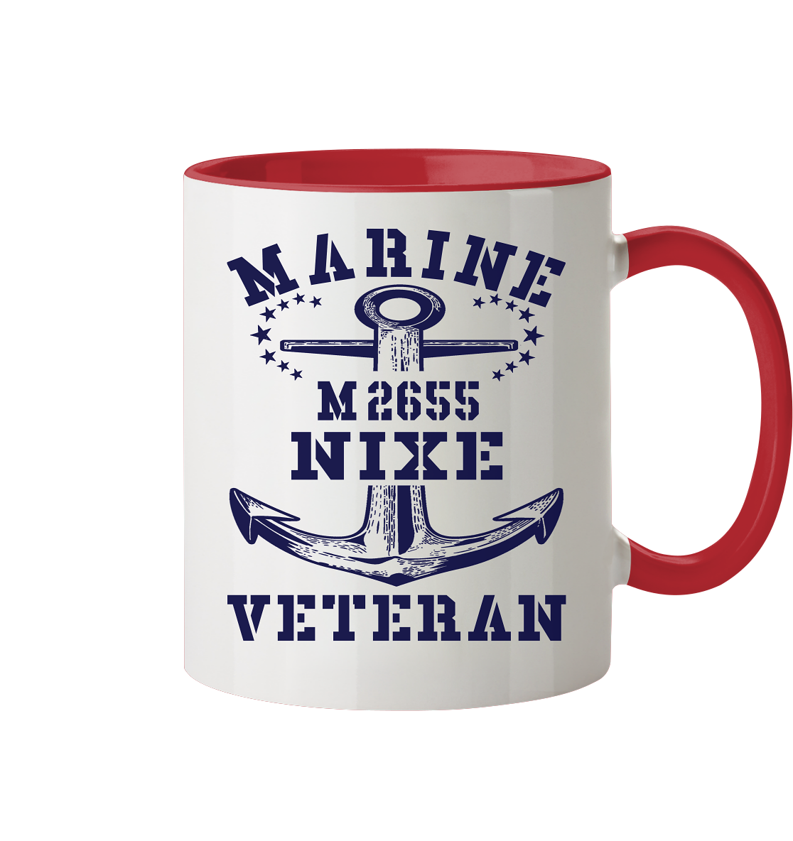 BiMi M2655 NIXE Marine Veteran - Tasse zweifarbig