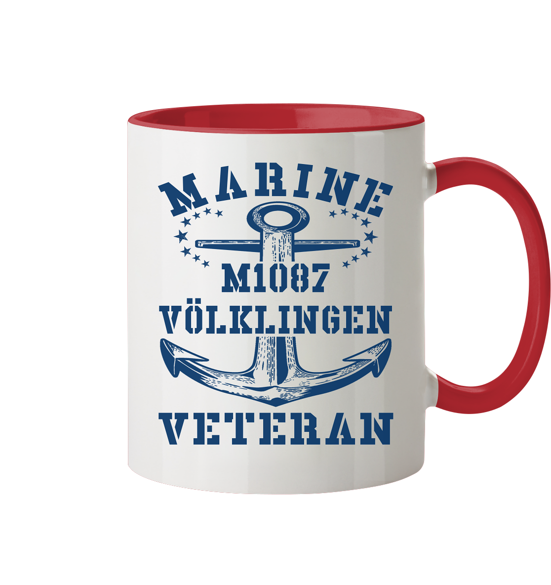 Marine Veteran M1087 VÖLKLINGEN - Tasse zweifarbig