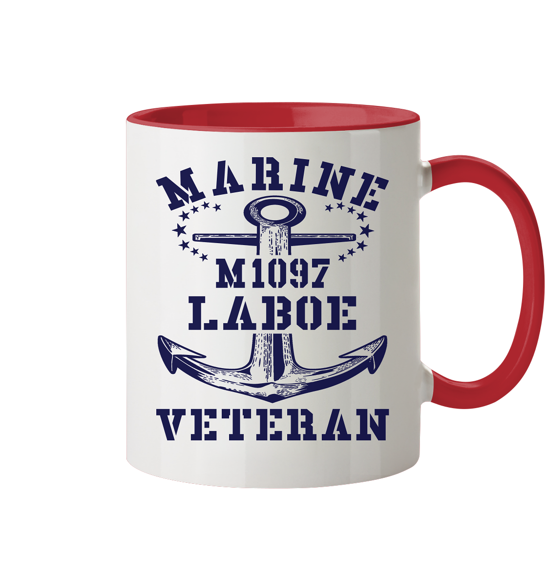 M1097 LABOE Marine Veteran - Tasse zweifarbig