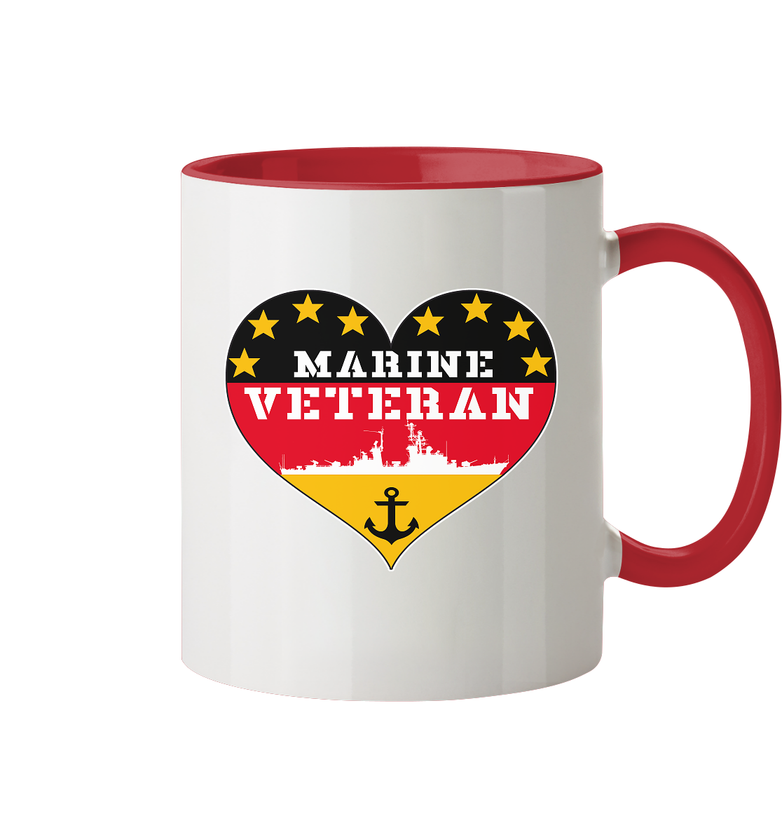 MARINE Veteran DDG - Tasse zweifarbig