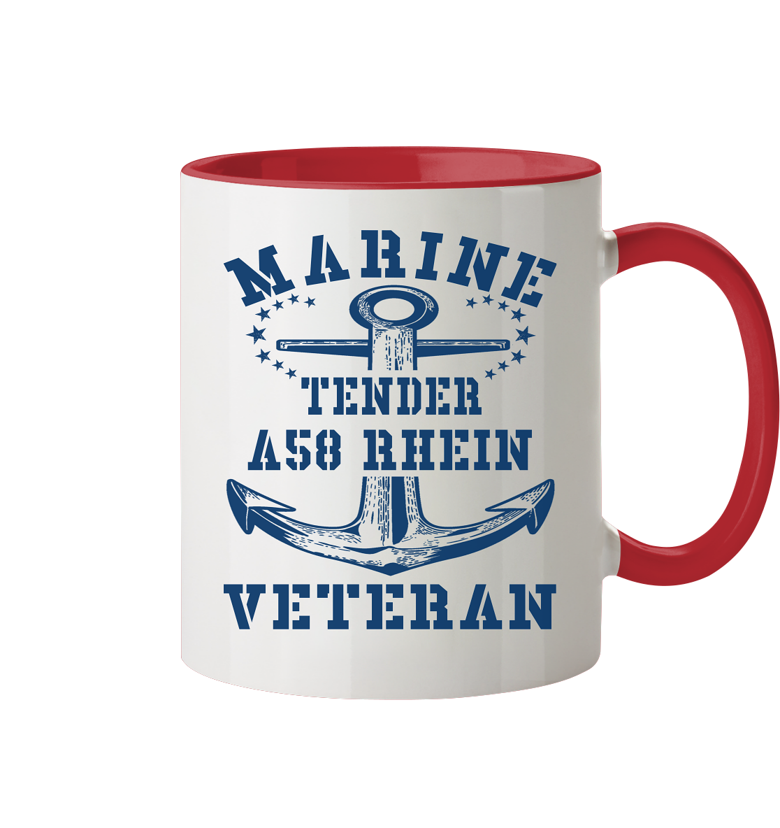 Tender A58 RHEIN Marine Veteran - Tasse zweifarbig
