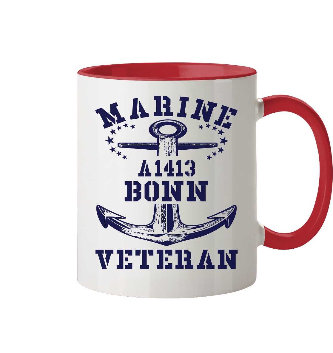 EGV A1413 BONN Marine Veteran - Tasse zweifarbig