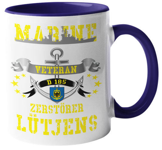 Kaffeebecher MARINE Veteran Zerstörer D185 LÜTJENS